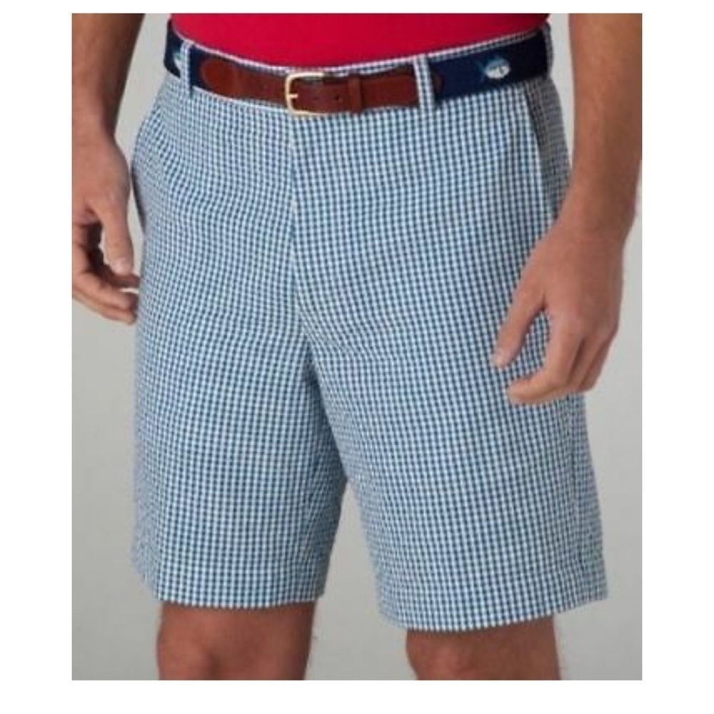 New Southern Tide Seersucker Shorts